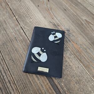 Kate Spade Black Bee Passport & Card Holder